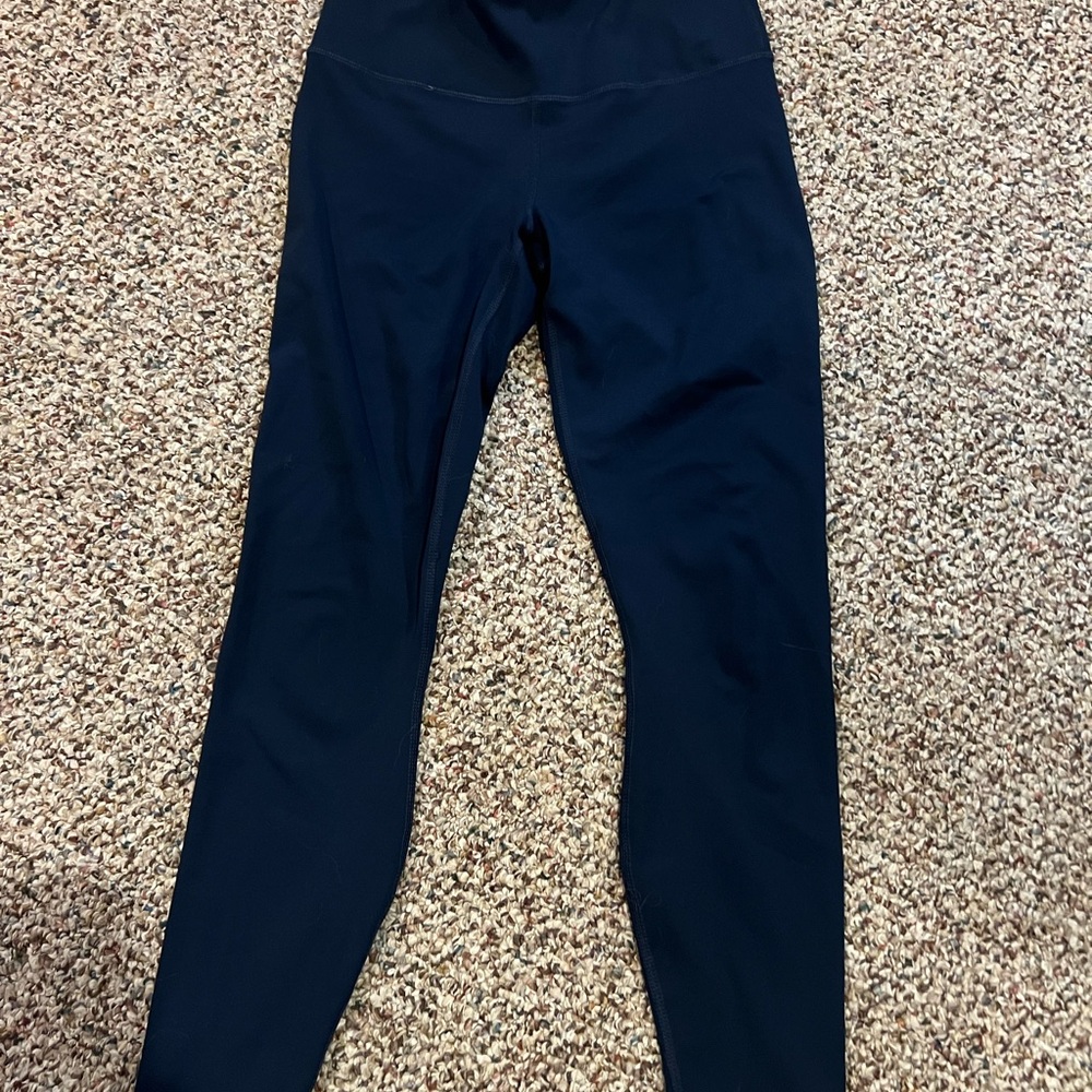 Sleek 90 Degree By Reflex Navy Blue Leggings